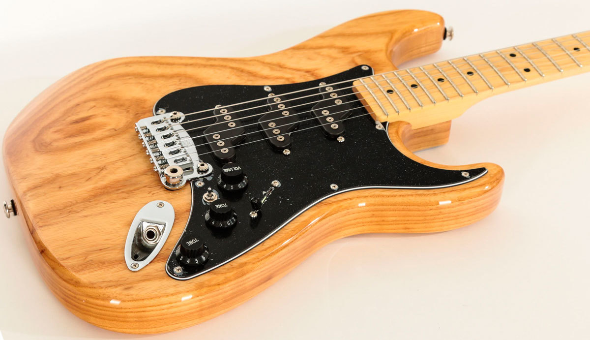 Электрогитара G&L FD Comanche Vintage Natural MP, с чехлом