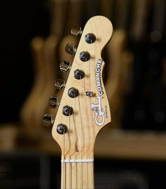 Электрогитара G&L FD Comanche Vintage Natural MP, с чехлом