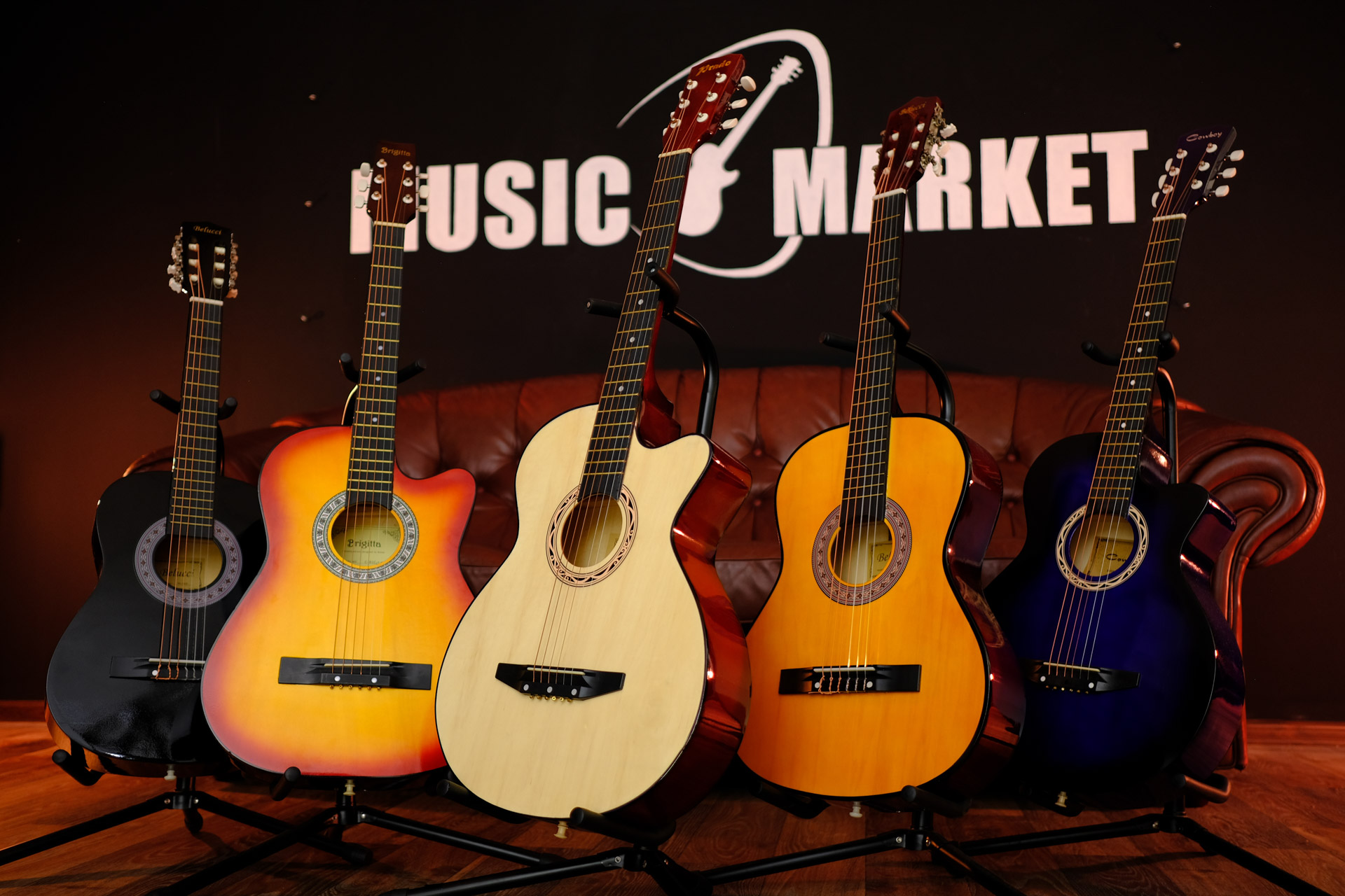 Гитара акустическая Belucci BC-3810 YGS-1347