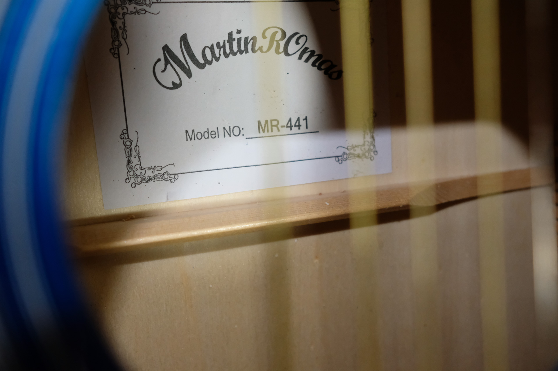 Акустическая гитара Martin Romas MR-441 BLS