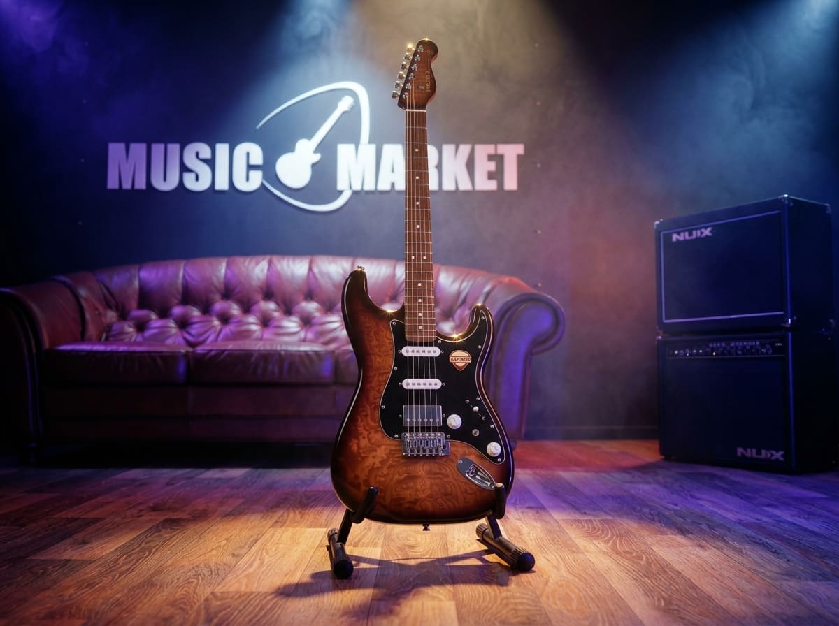Электрогитара Mooer MSC20-Pro-AMBN