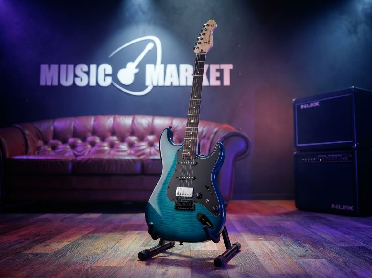 Электрогитара Mooer MSC31-Pro-BLBT