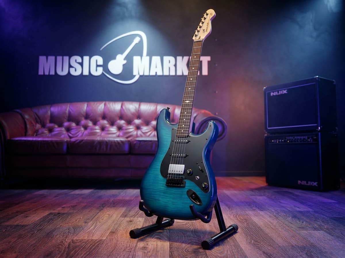 Электрогитара Mooer MSC31-Pro-BLBT