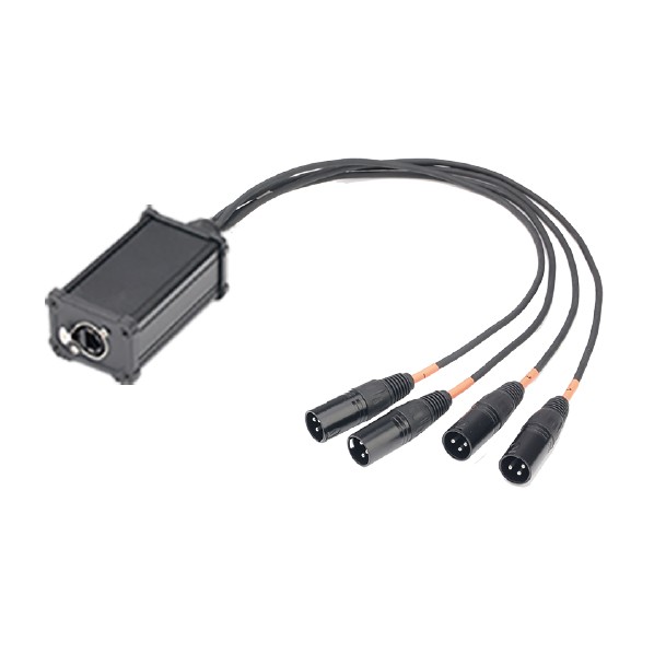 DMX кабель, 4хXLR(3p)male - RJ-45, Soundking CXA031