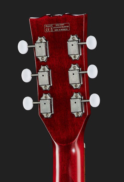 Электрогитара Harley Benton DC-Junior Faded Cherry