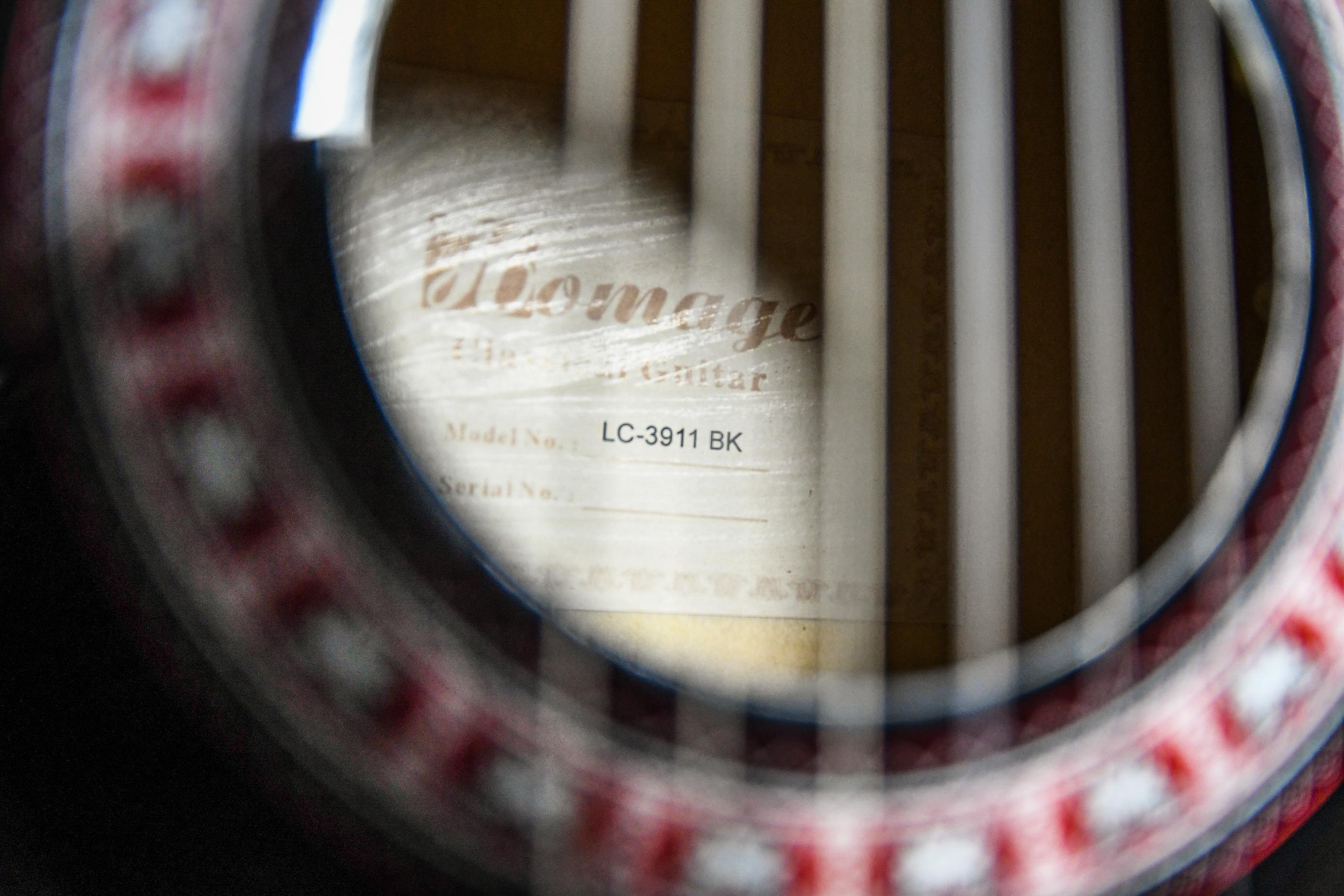 Классическая гитара HOMAGE LC-3911-BK