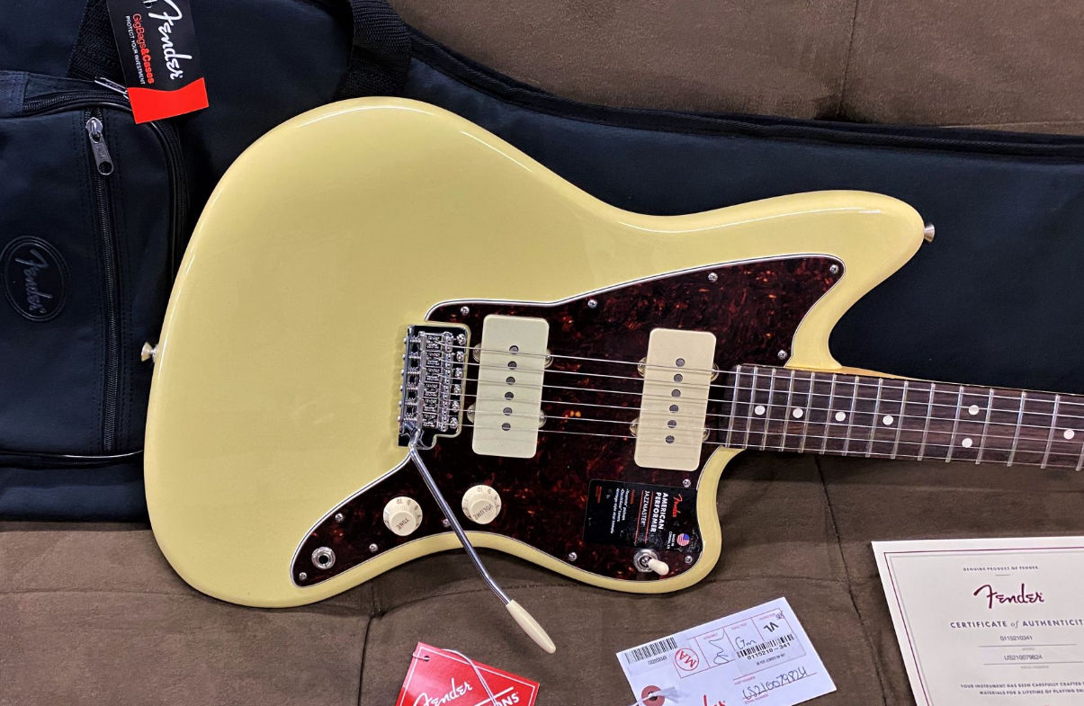 Электрогитара Fender American Performer Jazzmaster Rosewood Vintage White