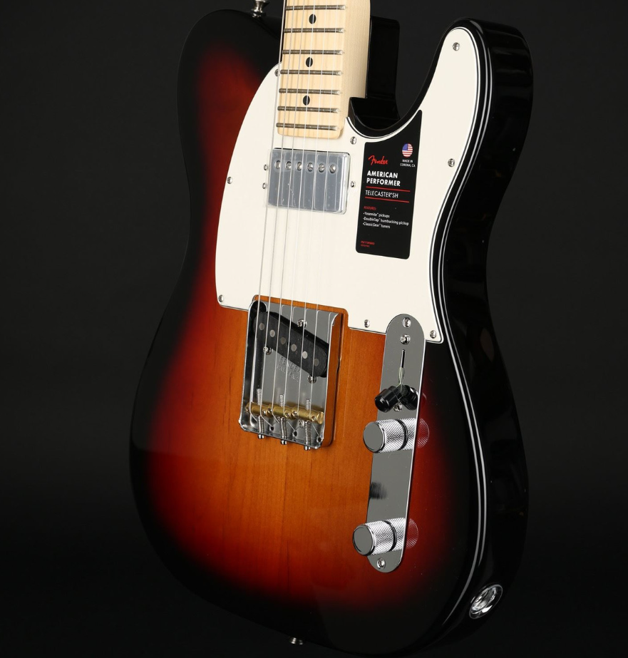 Электрогитара Fender American Performer Telecaster HS Maple Fingerboard 3-Color Sunburst