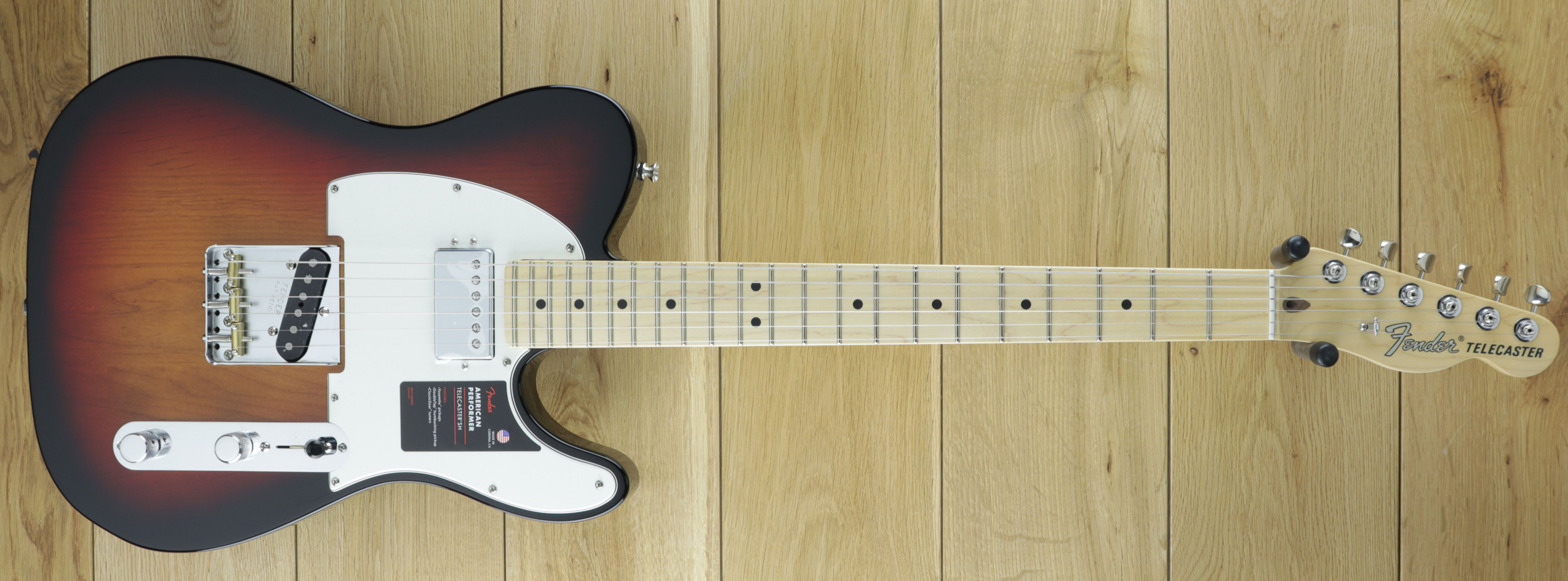 Электрогитара Fender American Performer Telecaster HS Maple Fingerboard 3-Color Sunburst