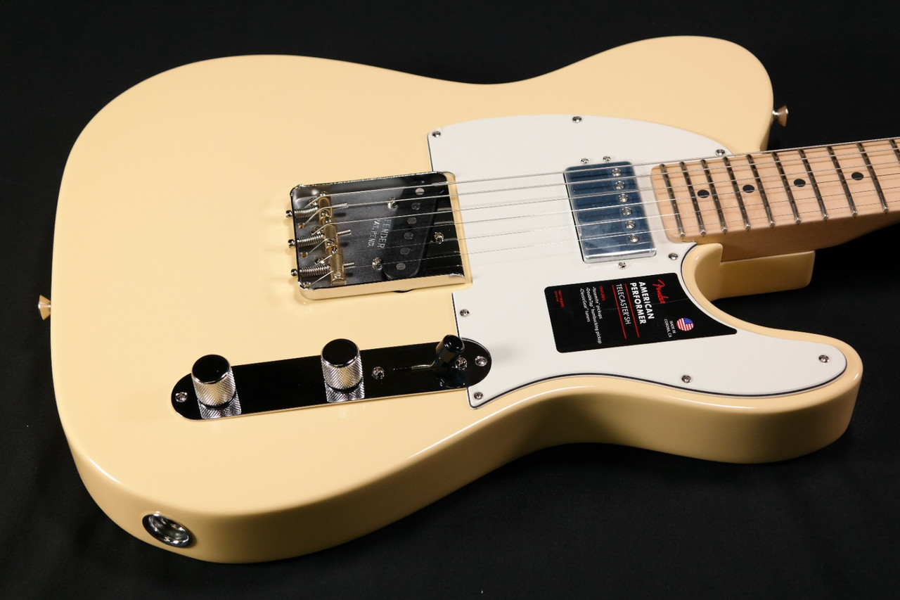 Электрогитара Fender American Performer Telecaster HS Maple Fingerboard Vintage White