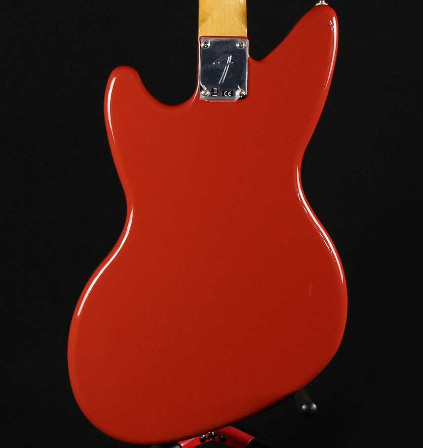 Электрогитара Fender Kurt Cobain Jag-Stang Rosewood Fiesta Red