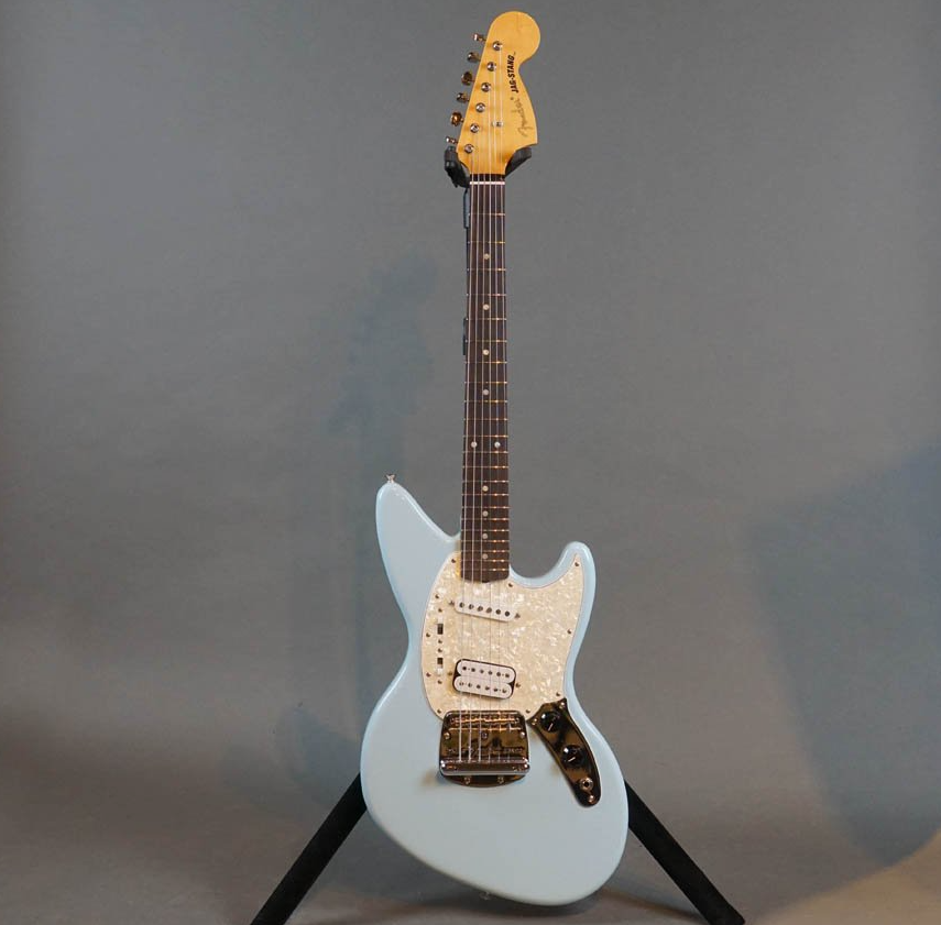 Электрогитара Fender Kurt Cobain Jag-Stang Rosewood Sonic Blue