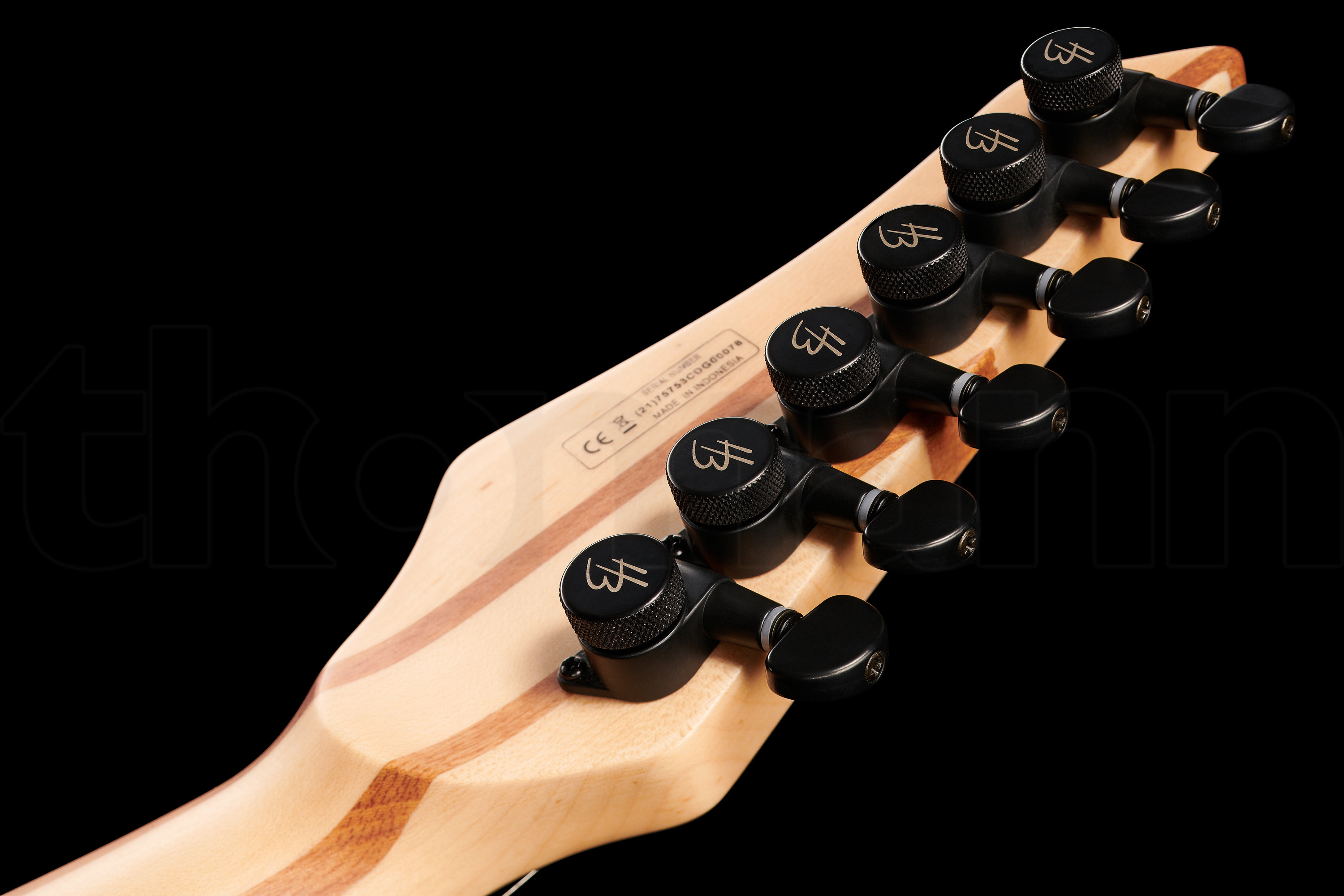 Электрогитара леворукая Harley Benton Amarok BT LH BKNT Flame Burst