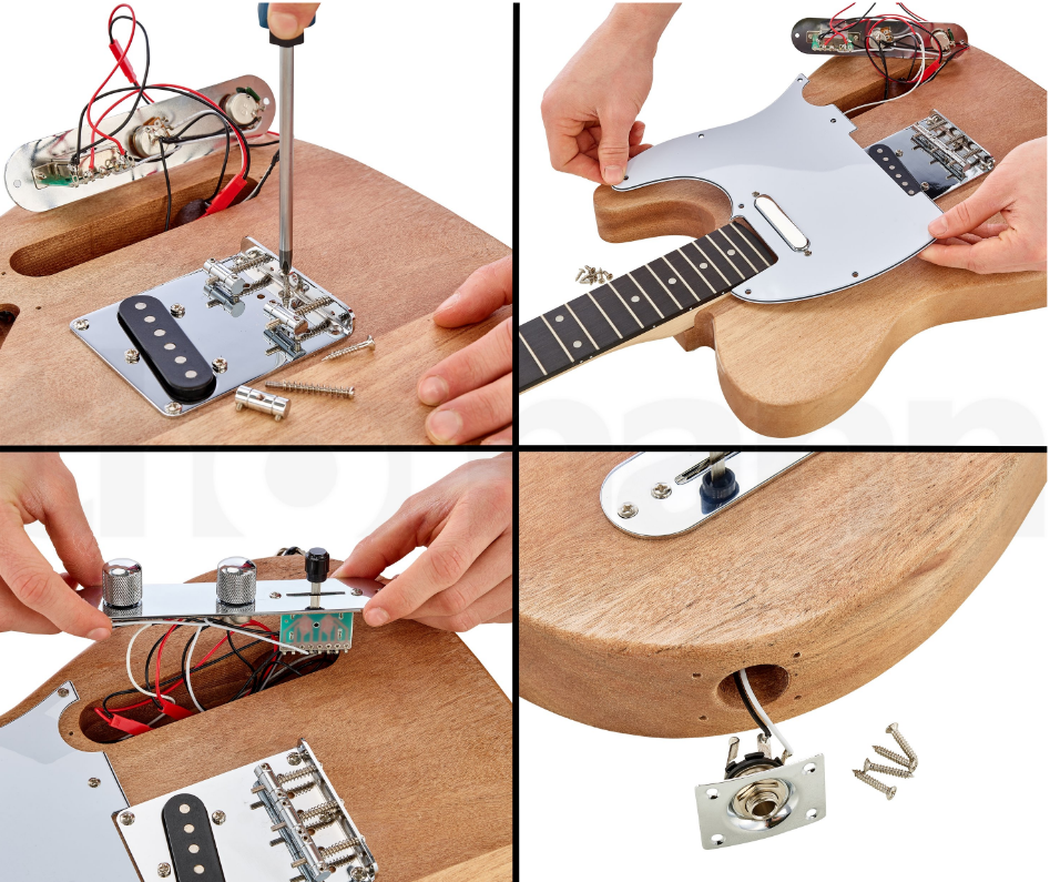 Комплект электрической гитары Harley Benton Electric Guitar Kit T-Style