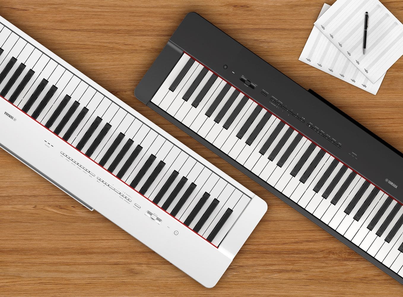 Цифровое пианино Yamaha P-225 WH