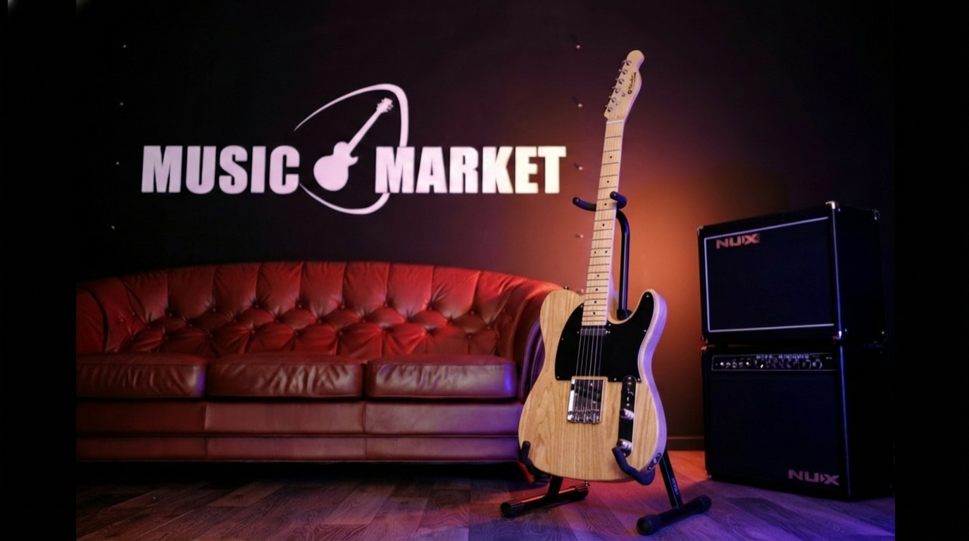 JMFTC80ASH TC80MA Электрогитара, цвет натуральный, Prodipe