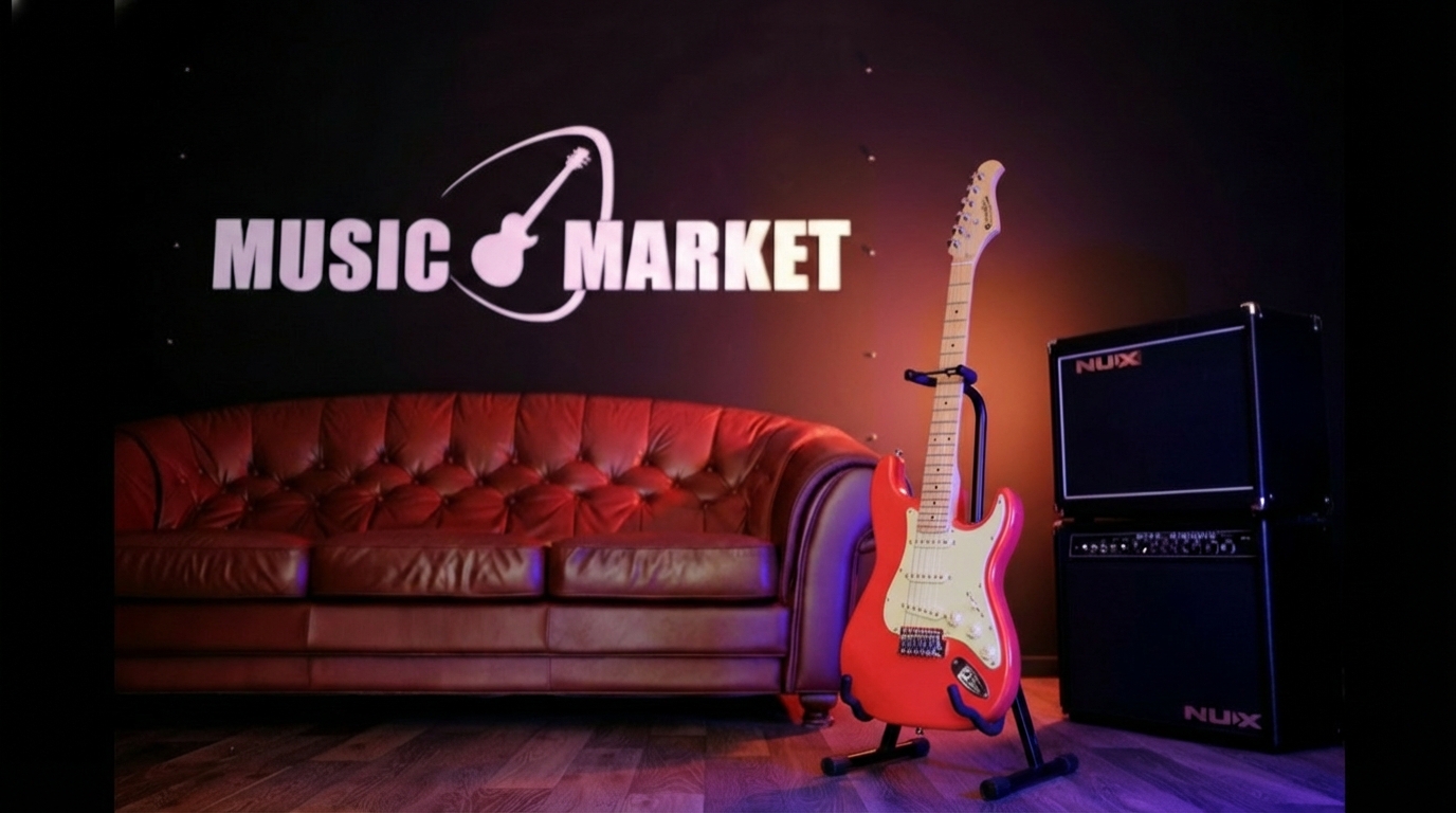 JMFSTJUNIORFR ST Junior Электрогитара уменьшенная, красная, с чехлом, Prodipe