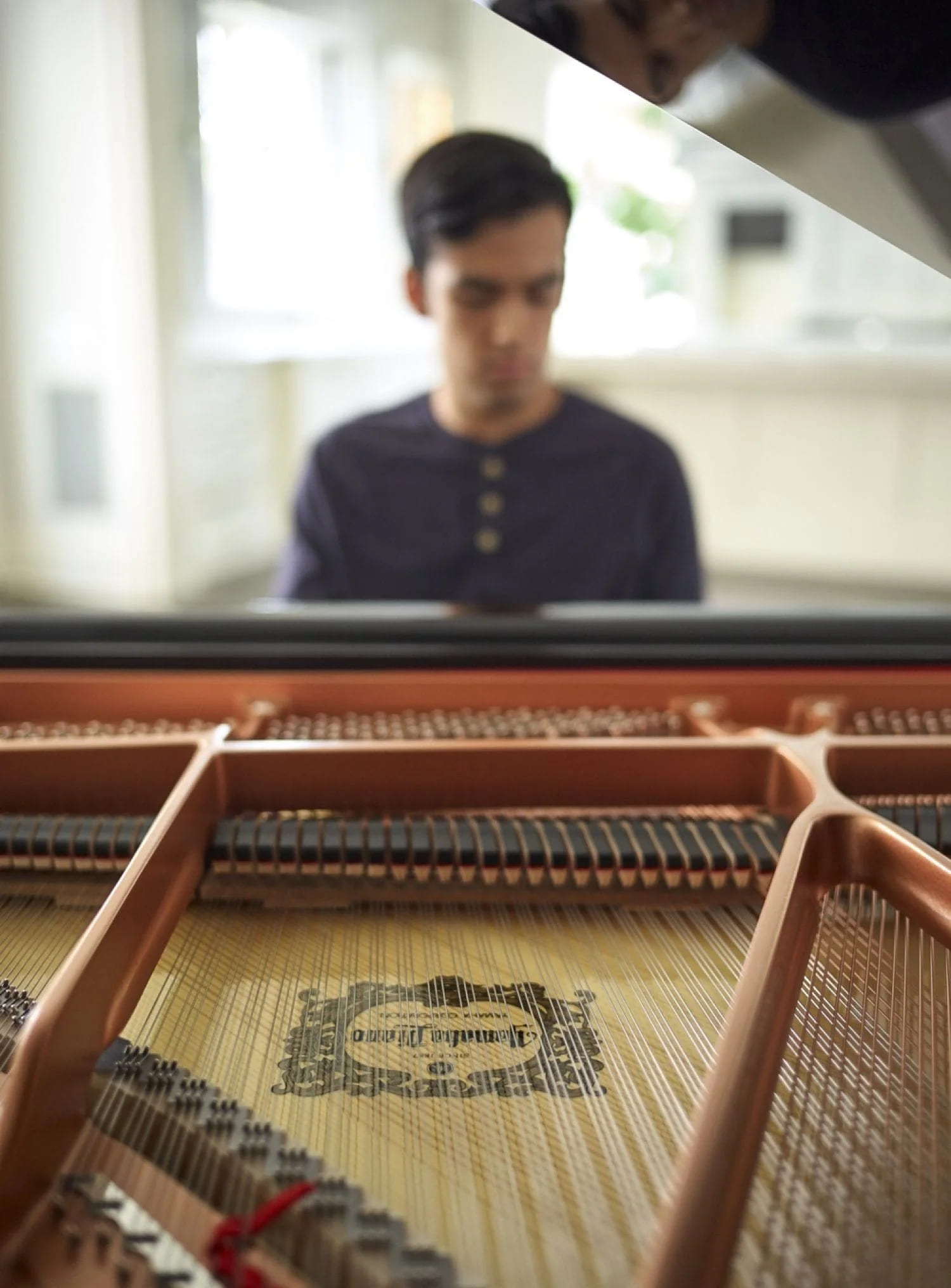 Акустический рояль Yamaha GB1K PE - полированный (черный)