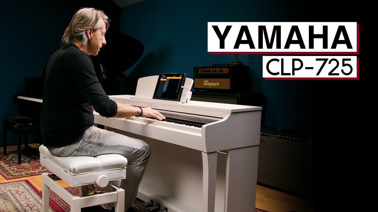 Цифровое пианино Yamaha CLP-725 WH