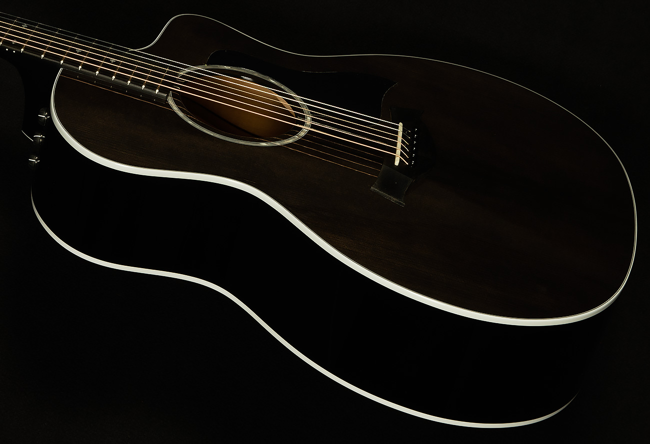 Электроакустическая гитара Taylor 224ce DLX deluxe LTD, Trans Grey