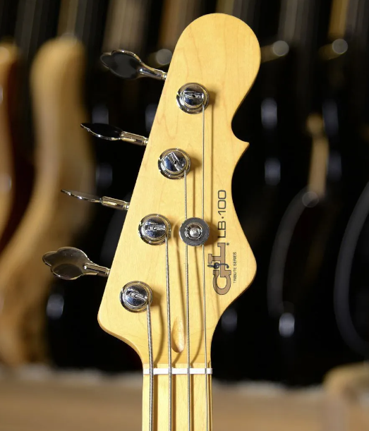 Бас гитара G&L Tribute LB-100 Olympic White MP Poplar
