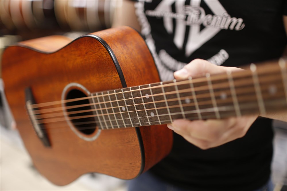 Акустическая Travel | тревел гитара 3/4, натуральный, Cort AD-mini-OP Standard Series