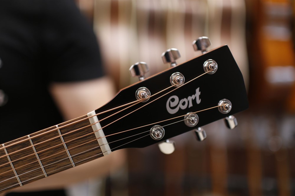 Акустическая Travel | тревел гитара 3/4, натуральный, Cort AD-mini-OP Standard Series