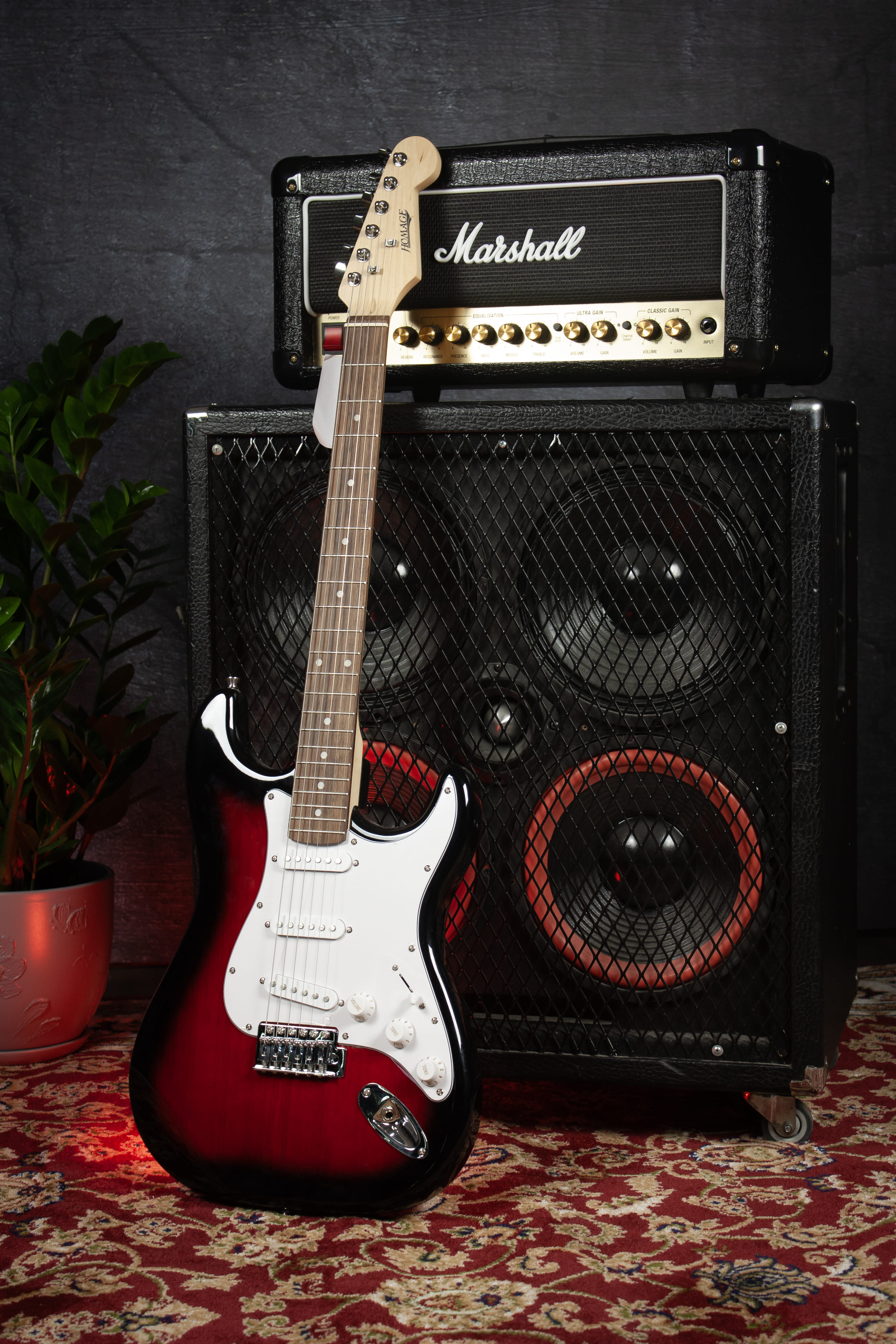 Электрогитара Homage HEG330RDS HSH