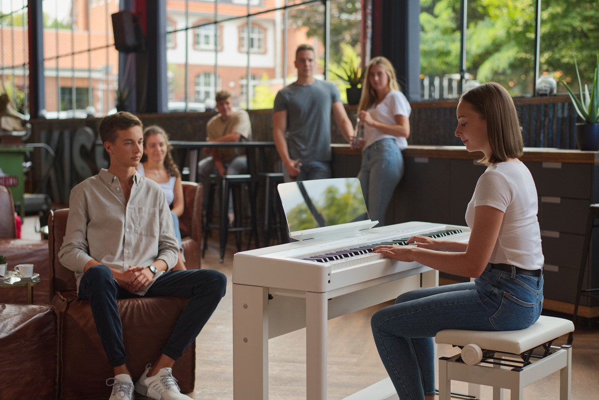 Цифровое пианино Kawai ES520 W | ES-520 (белое)