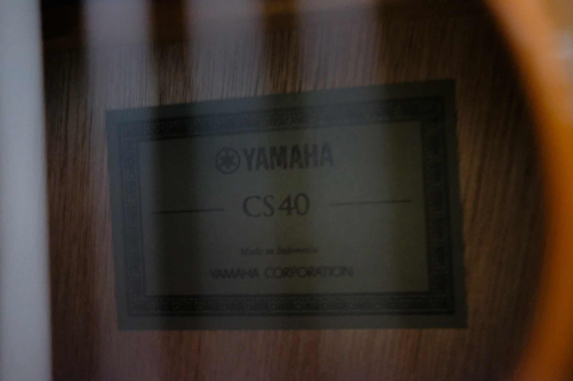 Классическая гитара 3/4 Yamaha CS40