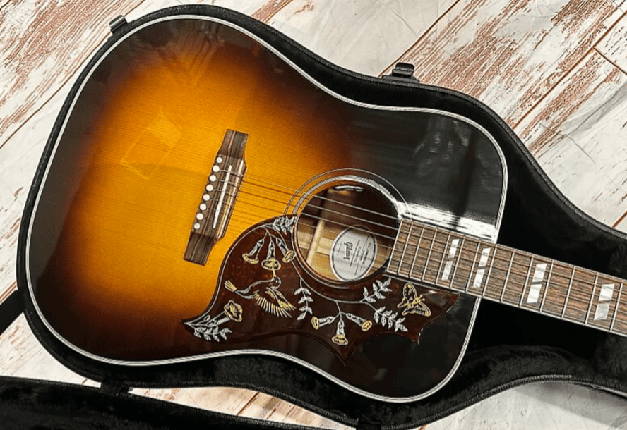 Электроакустическая гитара Gibson Hummingbird Standard Vintage Sunburst