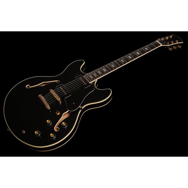 Полуакустическая гитара Larry Carlton H7V BK