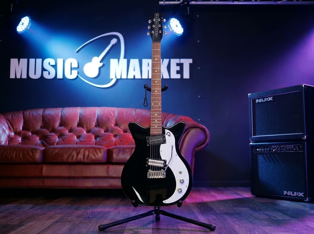 Электрогитара Danelectro 59 XT Black