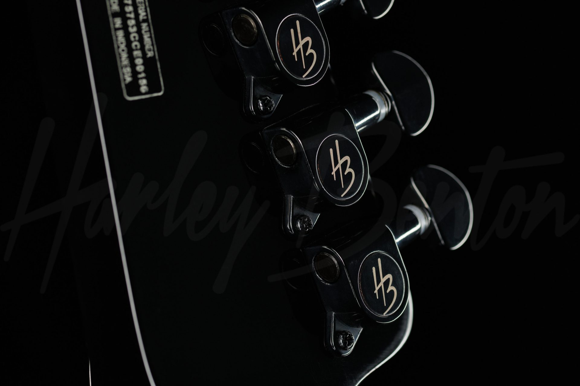 Электрогитара Harley Benton EX-84 Modern EMG BK