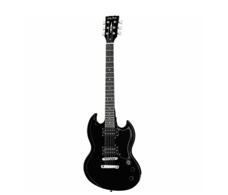 Электрогитара Harley Benton DC-200 BK Student Series