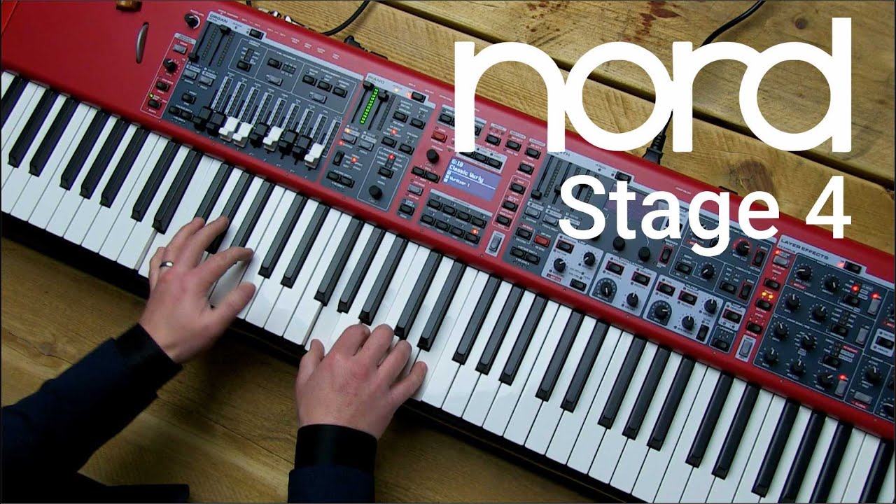 Цифровой синтезатор Clavia Nord Stage 4 Compact