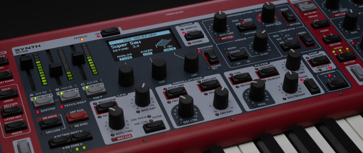 Цифровой синтезатор Clavia Nord Stage 4 Compact
