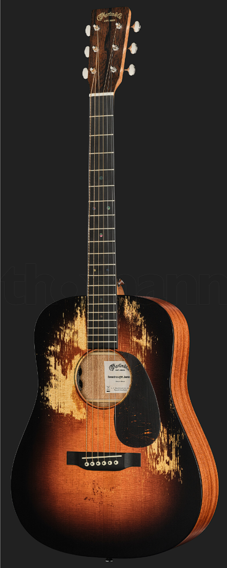 Акустическая гитара Martin Guitar D Jr E Street Legend Burst