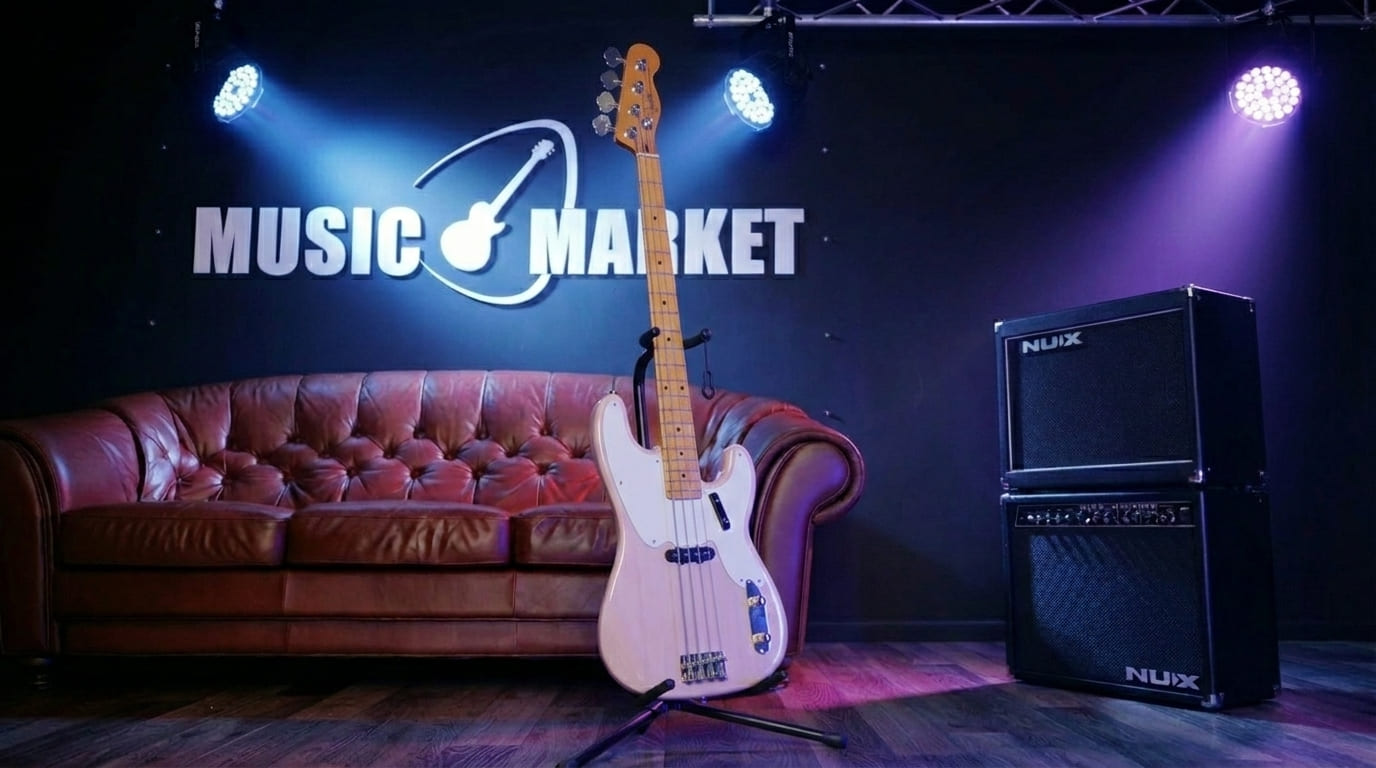 Бас гитара Squier CV 50s P Bass MN WHB