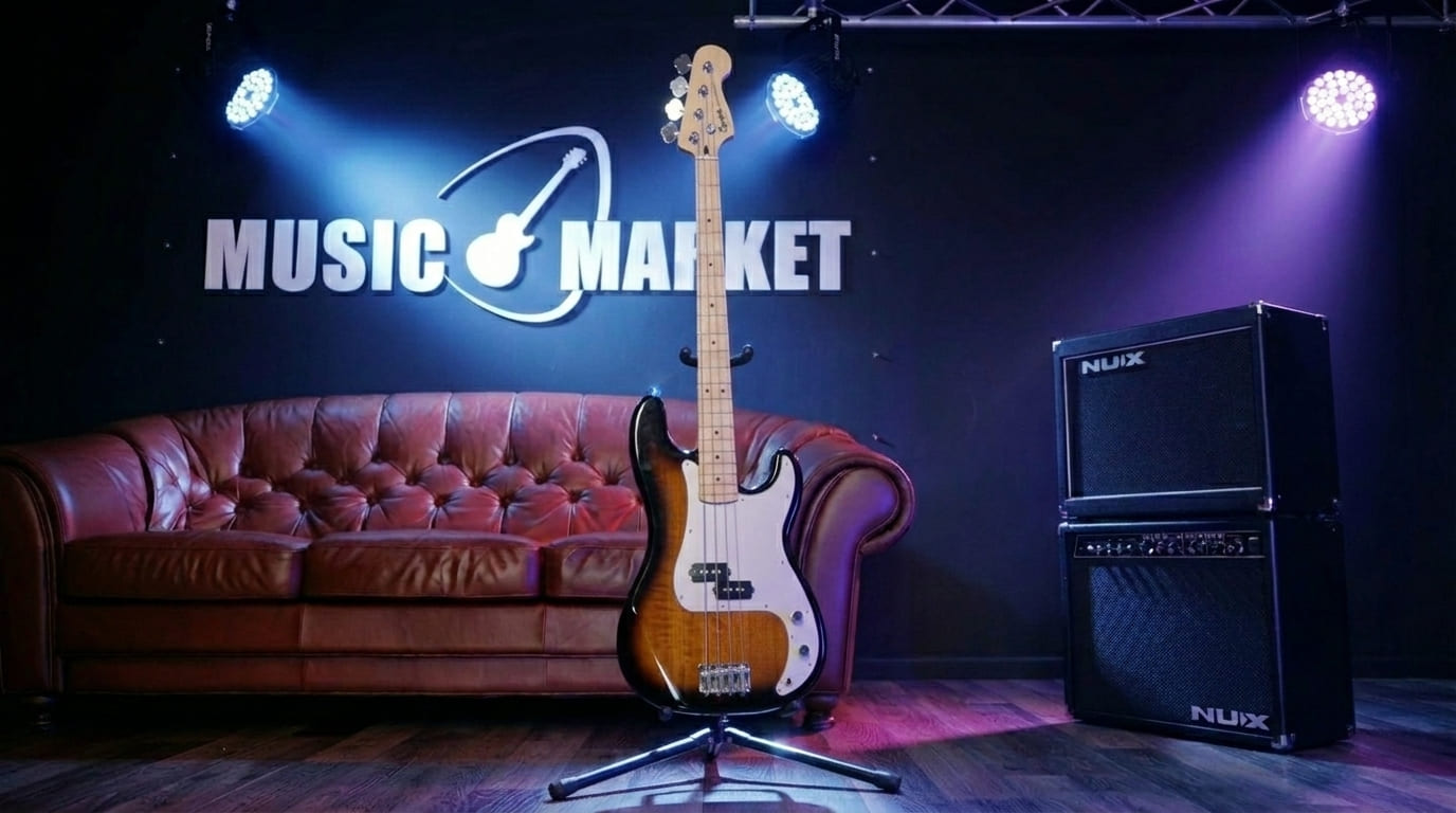 Бас гитара Squier Sonic Precision 2TSB
