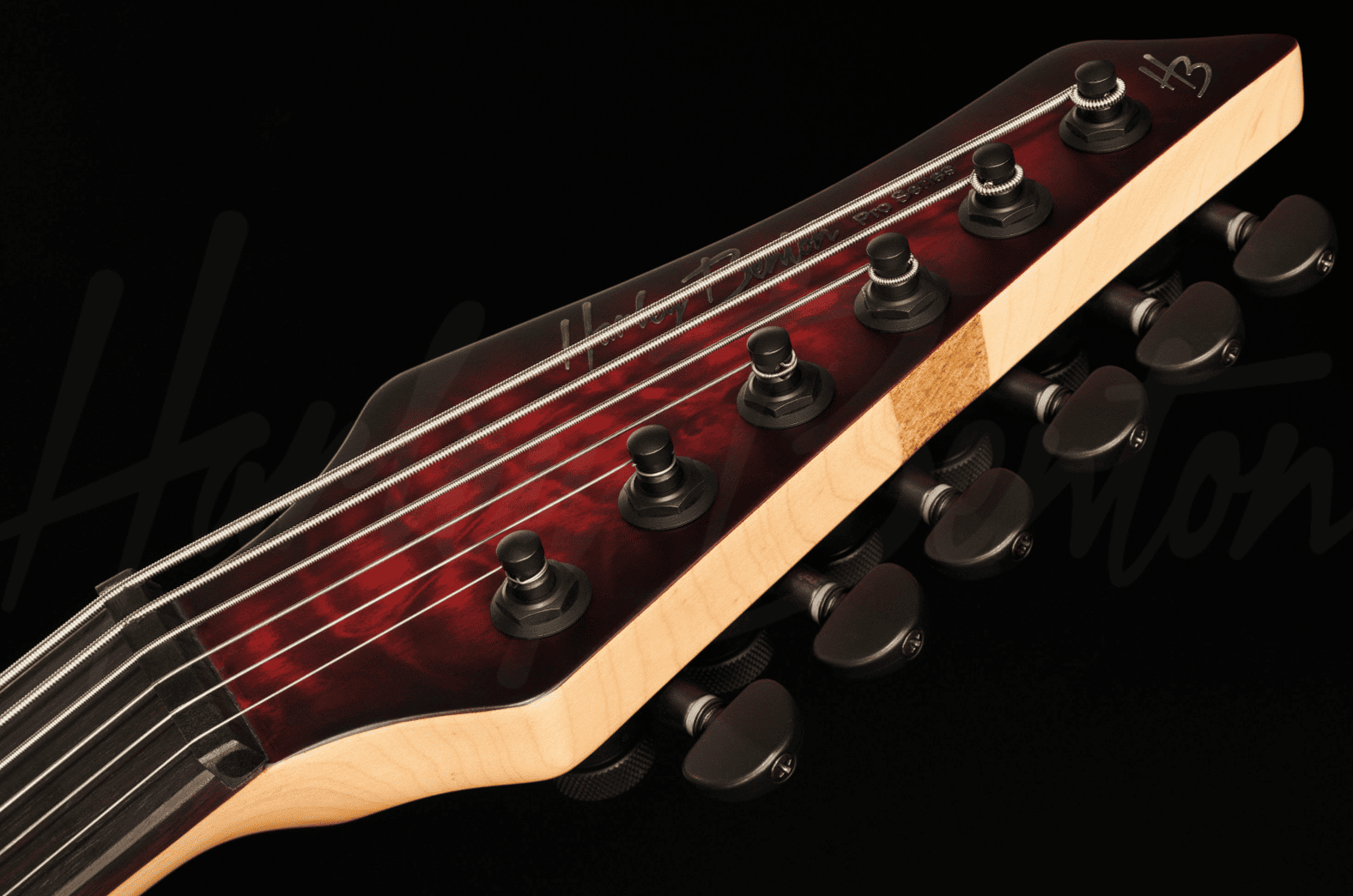 Электрогитара Harley Benton Amarok-BT BKRD Quilted Burst