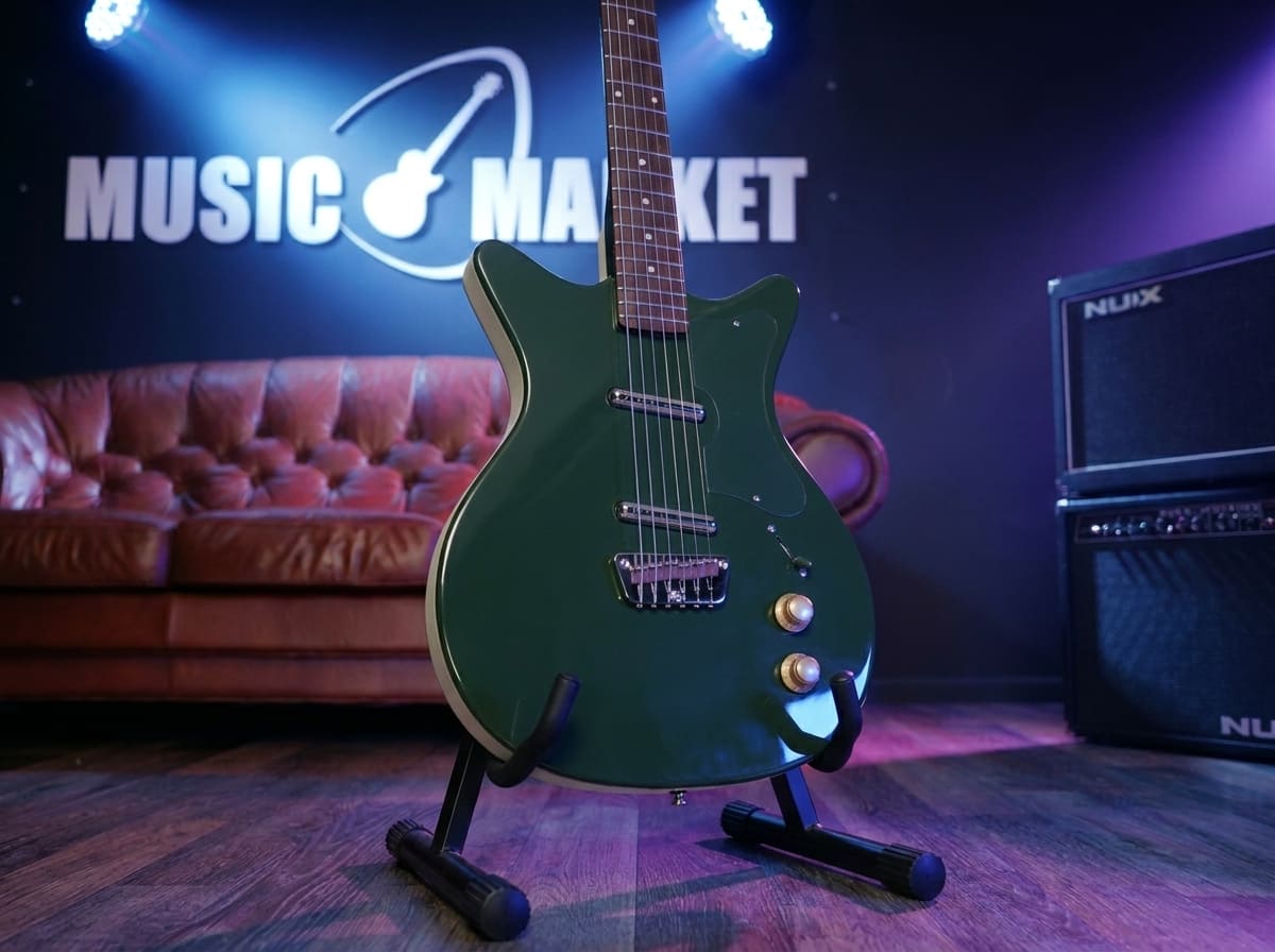 Электрогитара Danelectro Dan O. Cool Green