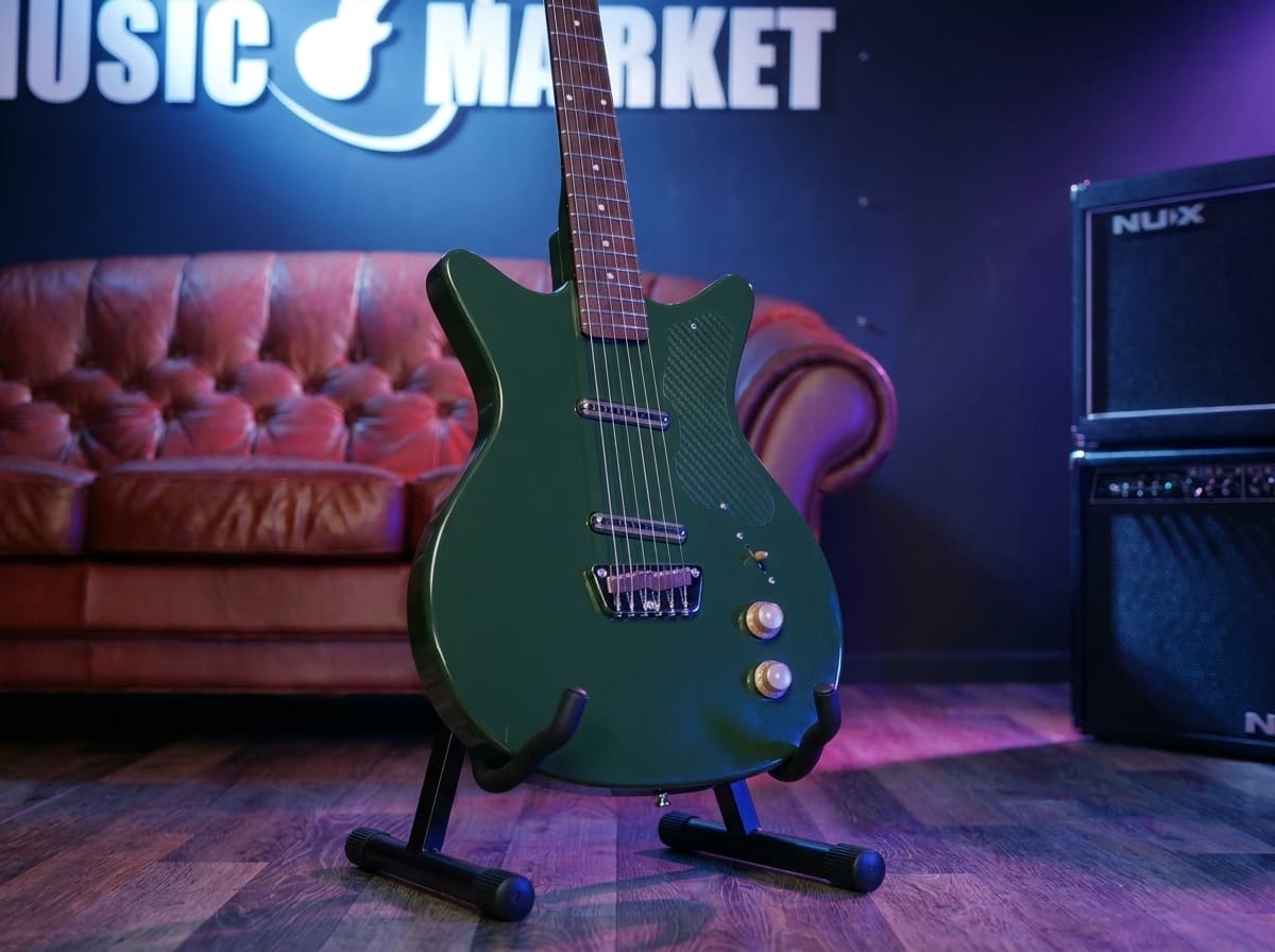 Электрогитара Danelectro Dan O. Cool Green