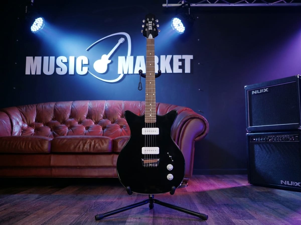 Электрогитара Danelectro Dan O. Mano Black