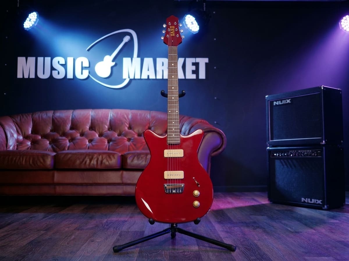 Электрогитара Danelectro Dan O. Mano Maroon