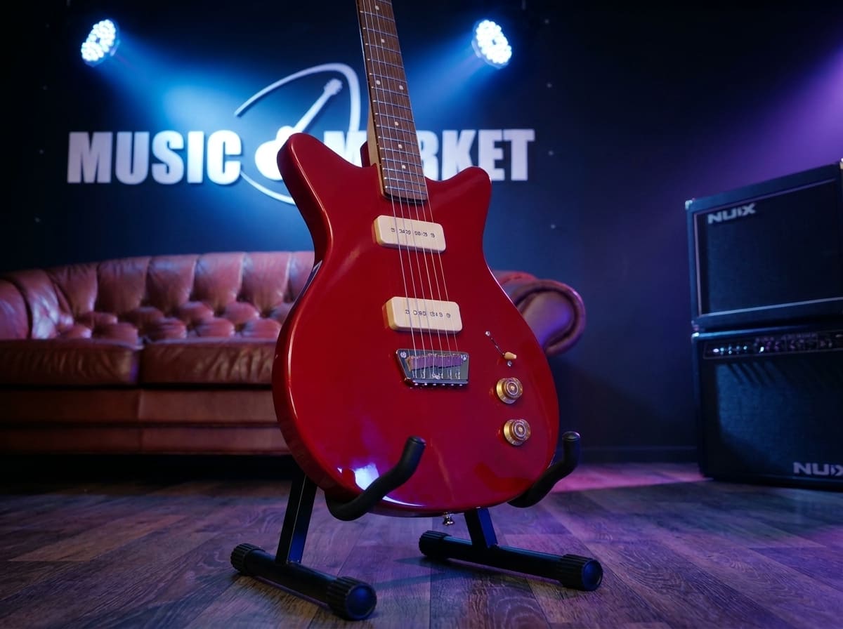 Электрогитара Danelectro Dan O. Mano Maroon