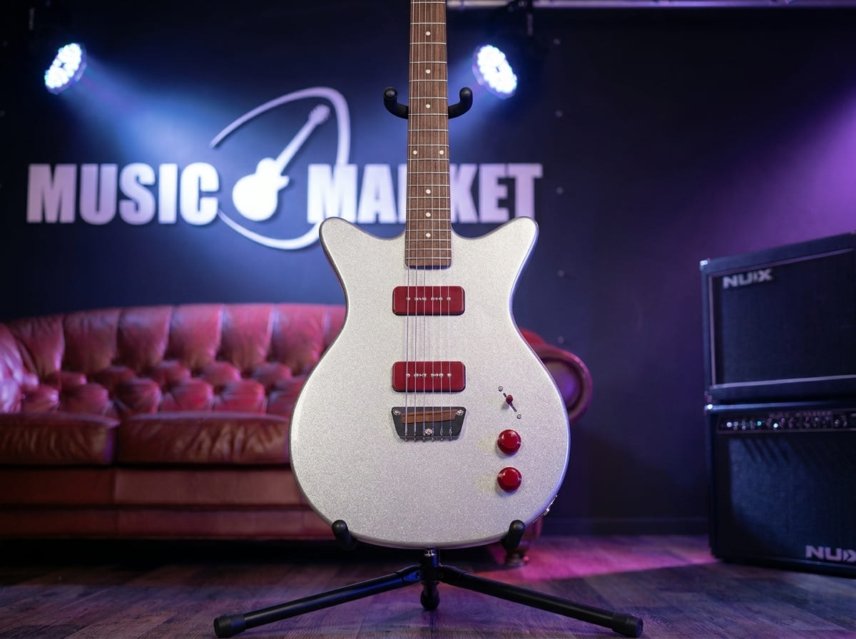 Электрогитара Danelectro Dan O. Mano Silver