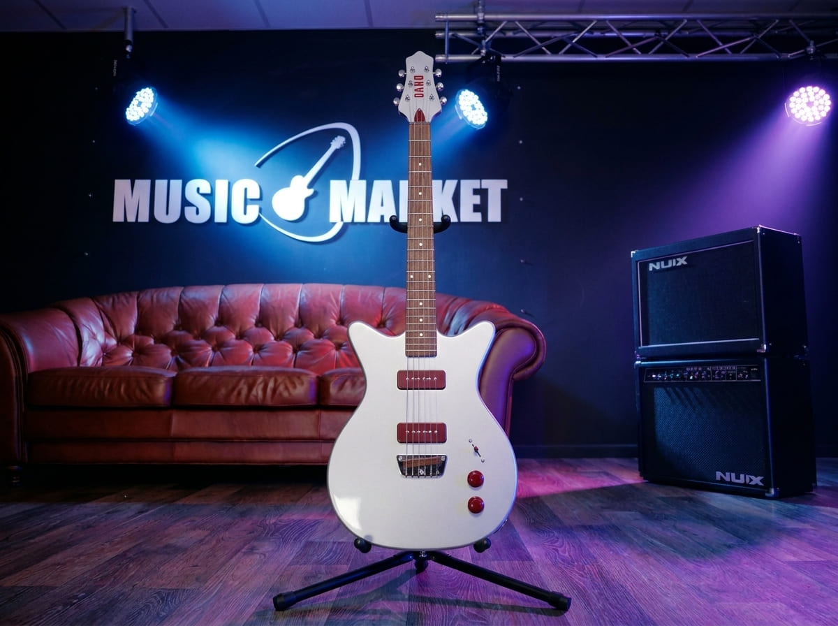 Электрогитара Danelectro Dan O. Mano Silver