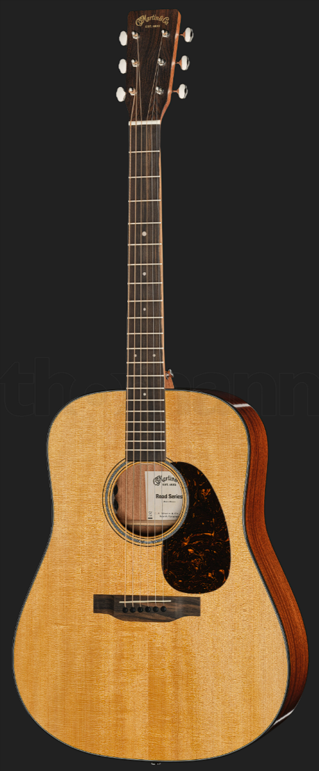 Электроакустическая гитара Martin Guitar D-12E Retro Nat