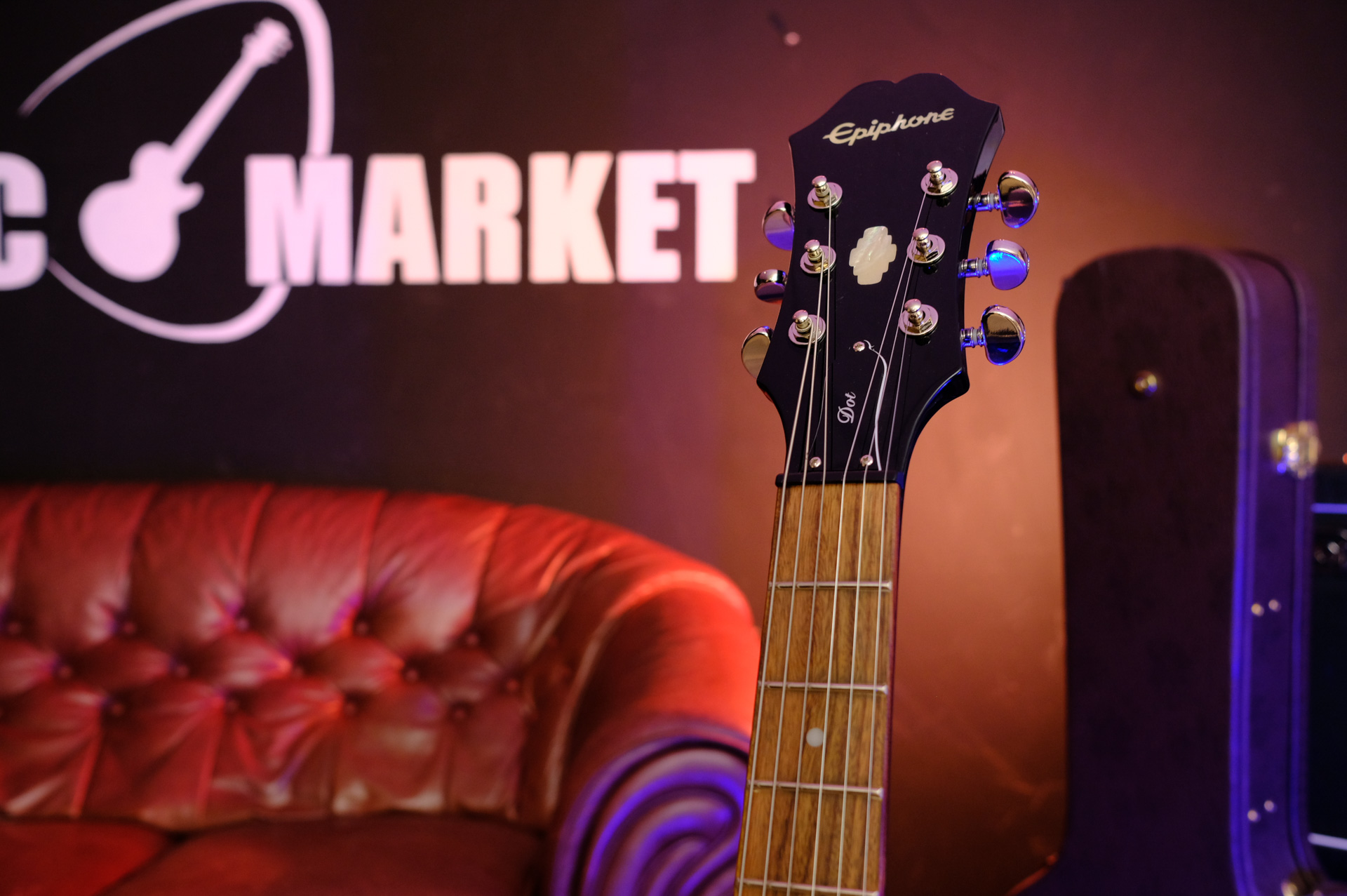 Электрогитара Vintage Sunburst EPIPHONE Dot ES-335